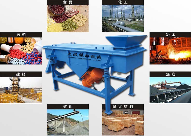 直線振動篩適用行業 直線振動篩適用行業