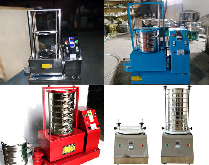 試驗篩 三種不同類型的試驗篩,區(qū)別控制臺在下部或在右側(cè)。材質(zhì)為不銹鋼和碳鋼兩種,碳鋼材質(zhì)做了噴漆有:紅色和藍色兩種。